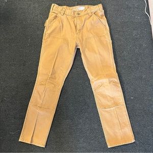 Carhartt 32x32 straight fit rugged flex double front multi pocket work pants